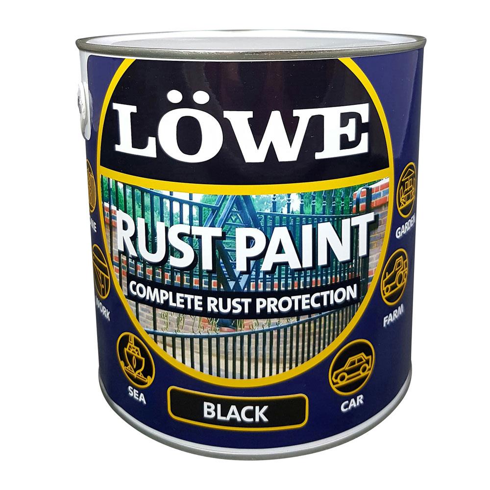 Lowe Black Rust Paint 1L Stakelums Home & Hardware Tipperary Ireland