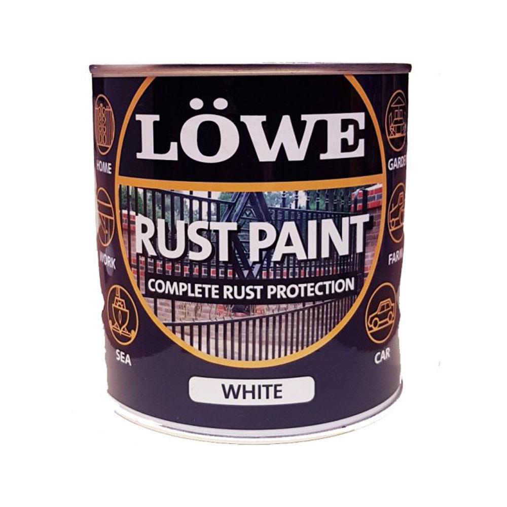 Lowe White Rust Paint 1L Stakelums Home & Hardware Tipperary Ireland