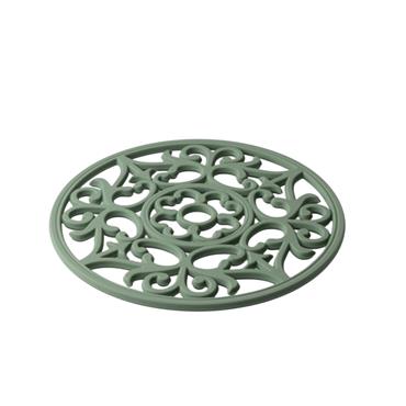 Silicone Round Trivet 19.5Cm Sage