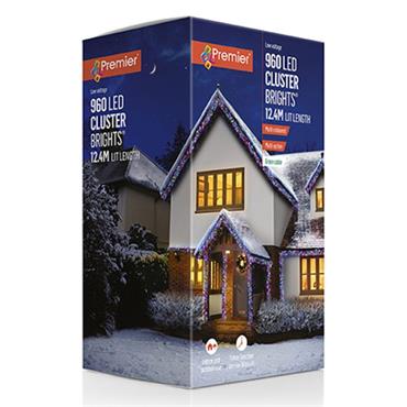 Premier 960 Multiaction Led Clusters With Timer Multi Colour