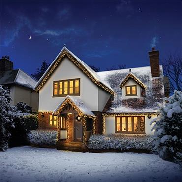 Premier 2000 Multiaction Led Clusters With Timer Vintage Gold