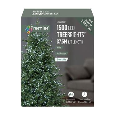 Premier 1500 Led Multi Action Treebrights With Timer White