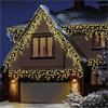 Premier 960 Snowing Icicles With White Led And Timer