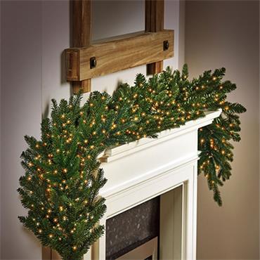 Premier 240 Garland Multiaction Led Treebrights With Timer Vintage Gold
