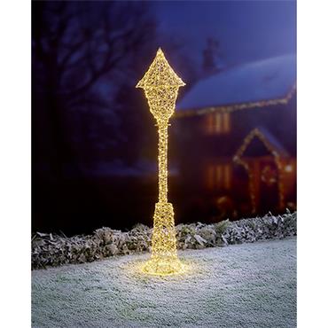 Premier Golden Twist Lamp Post 600 Warm White Led 1.5m