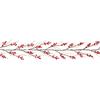 Premier Red Berry Garland With 120 Warm White Led 1.8m