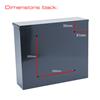 Burg Wachter Post Box Swale Anthracite