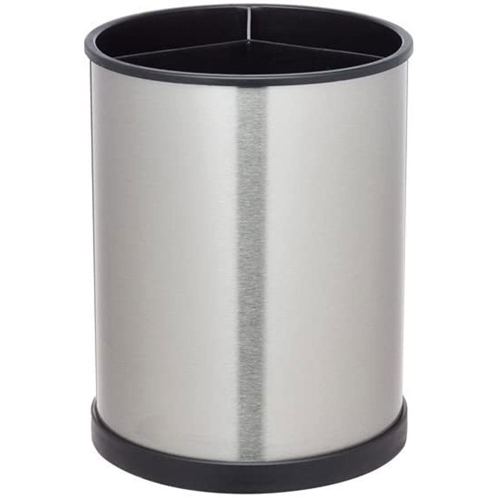 KitchenCraft MasterClass Rotating Utensil Holder Stainless Steel