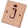 Cesco Copper 1 Gang 45a Cooker Switch