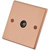 Cesco Copper 1 Gang Tv Outlet Switch