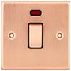 Cesco Copper 20a Double Pole Switch With Neon