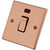 Cesco Copper 20a Double Pole Switch With Neon
