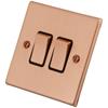 Cesco Copper 2 Gang 2 Way Switch