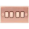 Cesco Copper 4 Gang 2 Way Switch