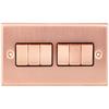 Cesco Copper 6 Gang 2 Way Switch