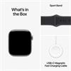 Apple Watch Series 11 Gps 42mm Space Grey Aluminum Sports Band Black M/l