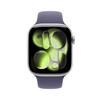 Apple Watch Series 11 Gps 46mm Silver Aluminum Sport Band Purple Fog M/l