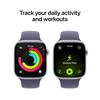 Apple Watch Series 11 Gps 46mm Silver Aluminum Sport Band Purple Fog M/l