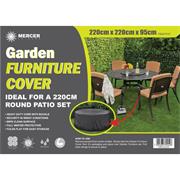 Premium Round Garden Furniture Cover 2.2m