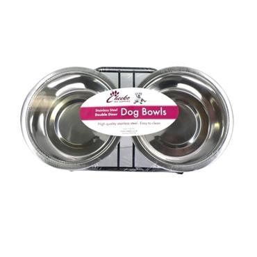 Cheeko Stainless Steel Double Diner 4"