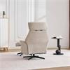 Mira Swivel Chair & Footstool Oatmeal