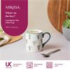 Mikasa Plant Straight-Sided Porcelain Mug 280ml