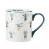 Mikasa Plant Straight-Sided Porcelain Mug 280ml