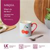 Mikasa Cherry Straight-Sided Porcelain Mug 280ml
