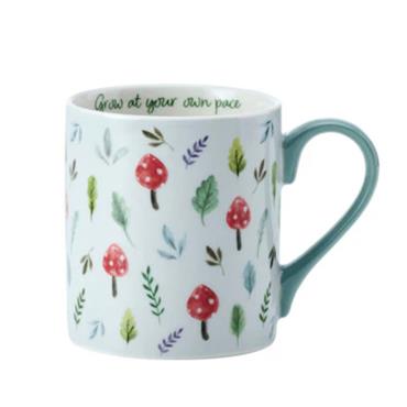Mikasa Mushroom Straight-sided Porcelain Mug 280ml