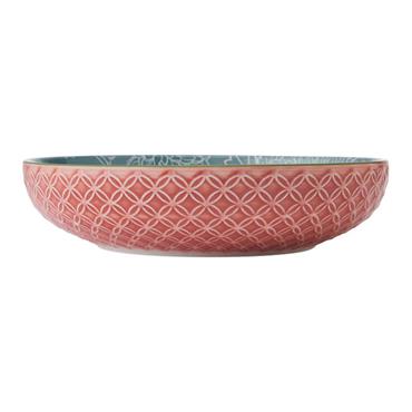 Coupe Bowl Geometric Leaf 21cm