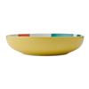 Mikasa Ceramic Bowl Yellow Abstract 21cm
