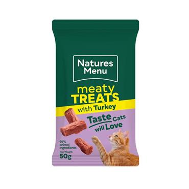 Natures Menu Cat Treat Turkey 50G