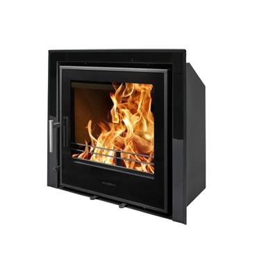 Mazona Kinsale 400 Inset Multifuel Stove 5kw (3 Sided Frame)