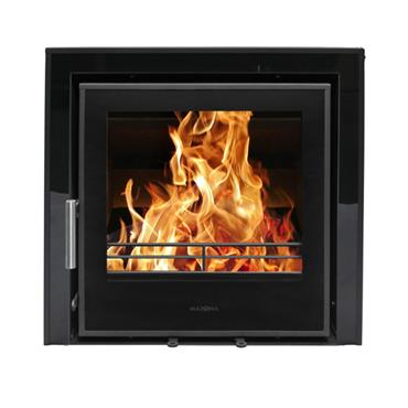Mazona Kinsale 400 Inset Multifuel Stove 5kw (3 Sided Frame)
