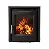Mazona Portland Inset Multifuel Stove Black Enamel 5kw