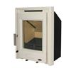 Mazona Portland Inset Multifuel Stove Enamel Cream 7kw