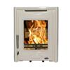 Mazona Portland Inset Multifuel Stove Enamel Cream 5kw