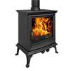 Mazona Ashford Multifuel Stove 8kw Matt Black