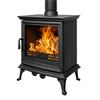 Mazona Ashford Multifuel Stove 8kw Matt Black