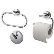 Haceka Kosmos Bathroom Accessory Set 3 Piece