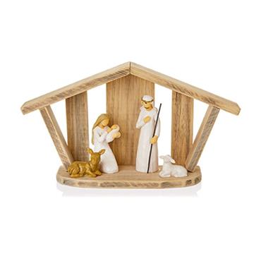 Premier Nativity Scene 30cm 5 Piece