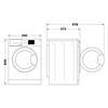 Hotpoint 7kg 1400 Spin Washing Machine A Rated