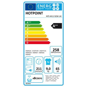Hotpoint 9kg Heat Pump Dryer
