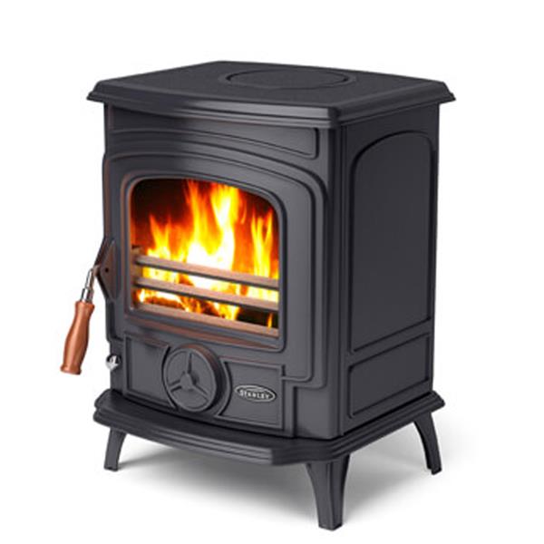 Waterford Stanley Oisin Non Boiler Stove Matt Black Stakelums Home