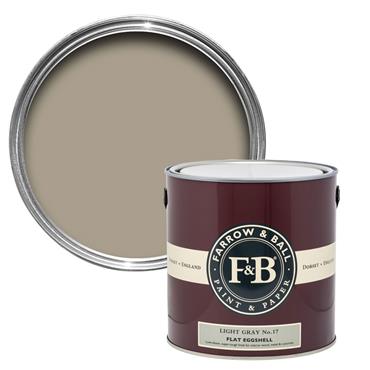 Light Gray No.17 Flat Eggshell