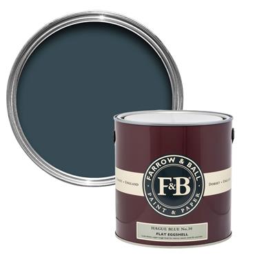 Hague Blue No.30 Flat Eggshell