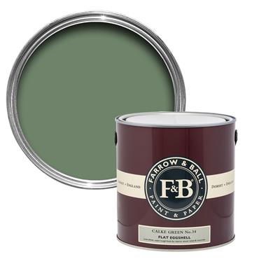 Calke Green No.34 Flat Eggshell