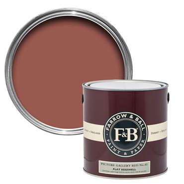 Picture Gallery Red No.42 Flat Eggshell