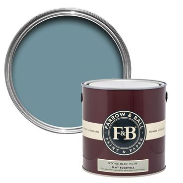 Stone Blue No.86 Flat Eggshell