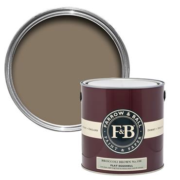 Broccoli Brown No.198 Flat Eggshell